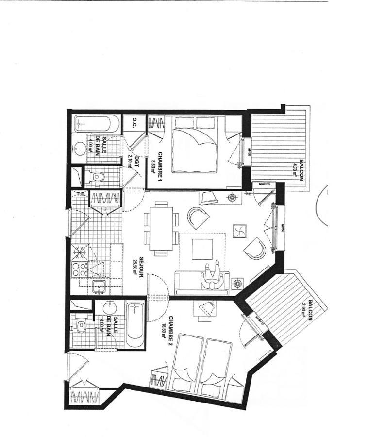 Arc 1950 Appartement 716 Manoir De Savoie Les Arcs  Kültér fotó